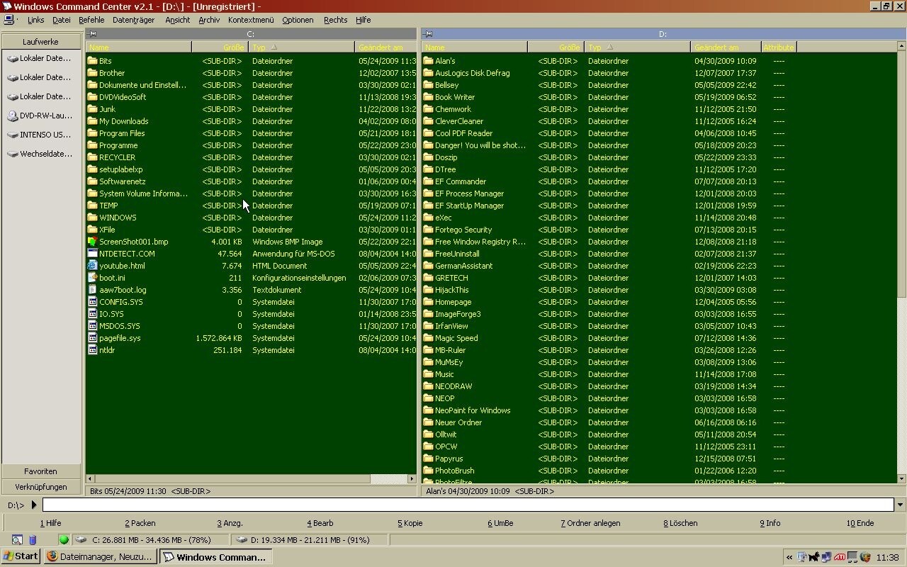 Windows Command Center