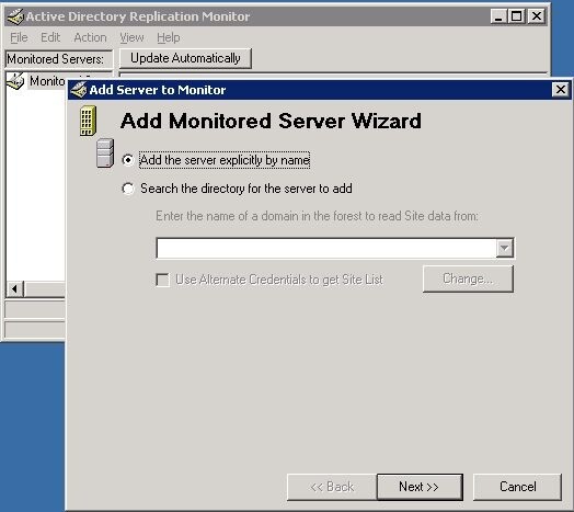 Windows Server 2003 SP1 Support Tools
