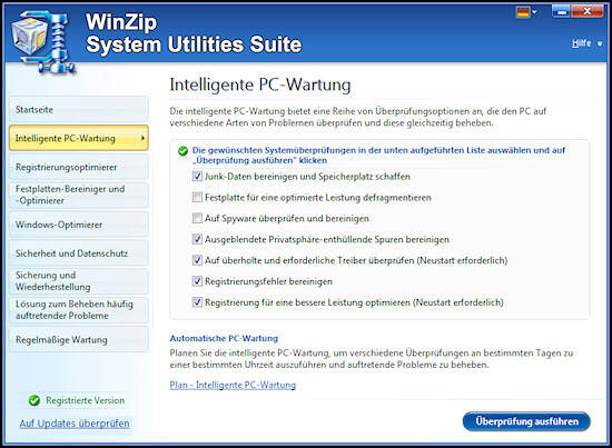  WinZip PC Tuner