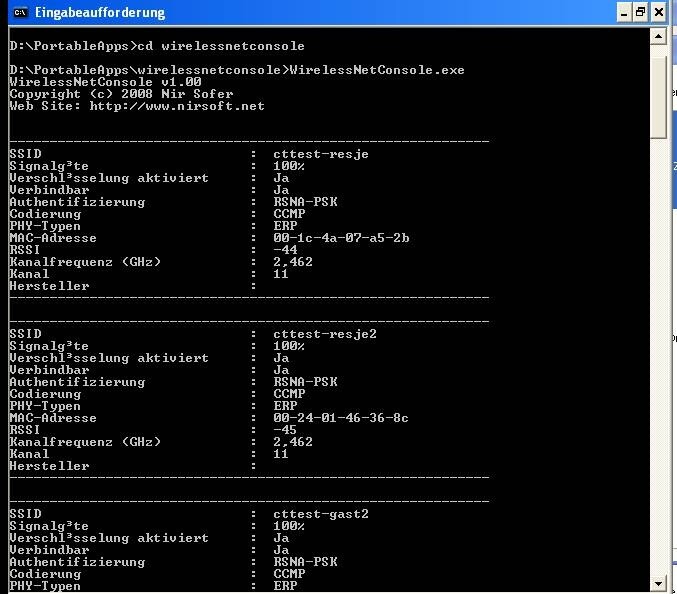 WirelessNetConsole