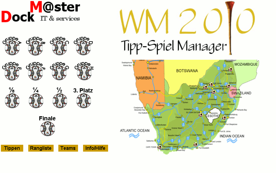 WM2010 Tippspiel-Manager