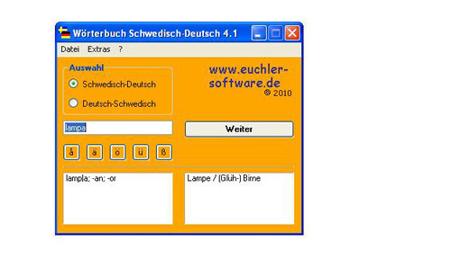  Wörterbuch Schwedisch-Deutsch