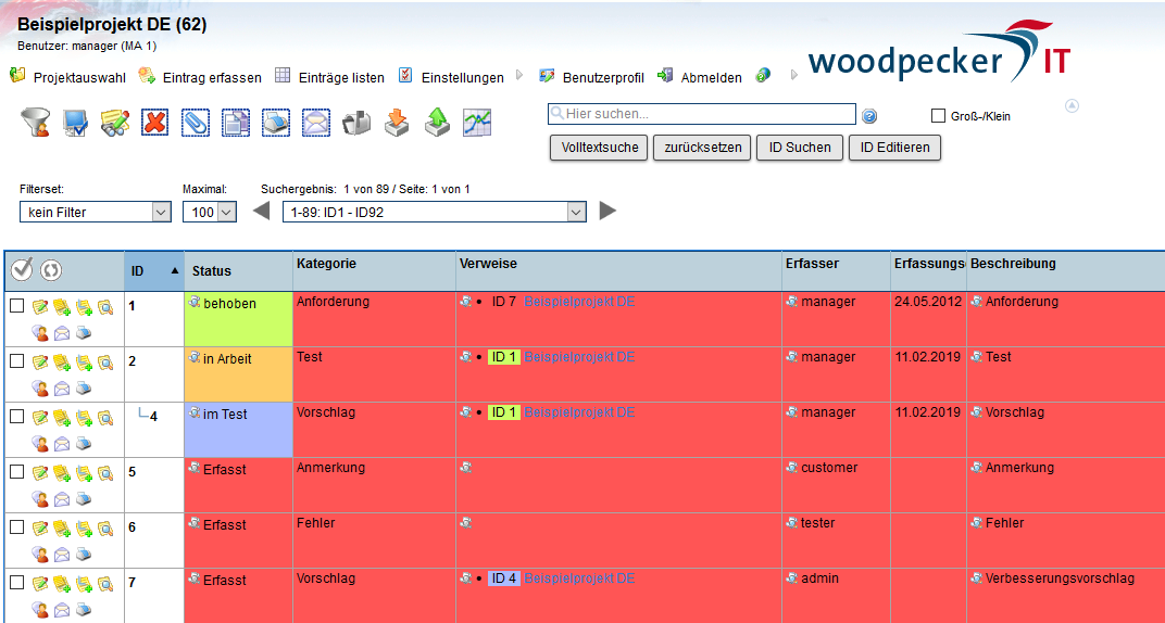  Woodpecker Issue Tracker (Woodpecker IT)