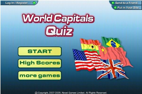  World Capitals Quiz