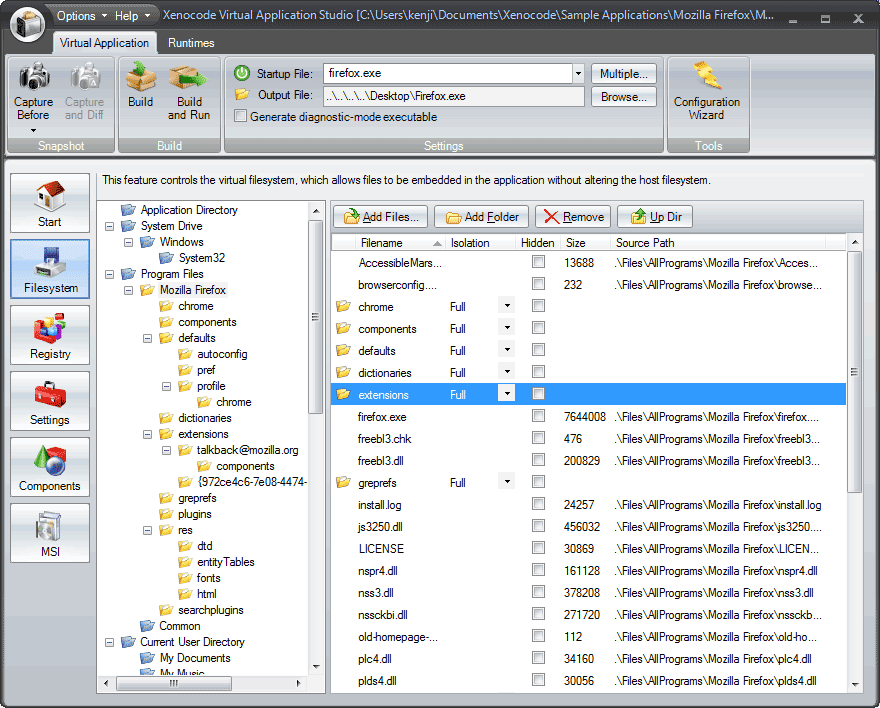 Xenocode Virtual Application Studio