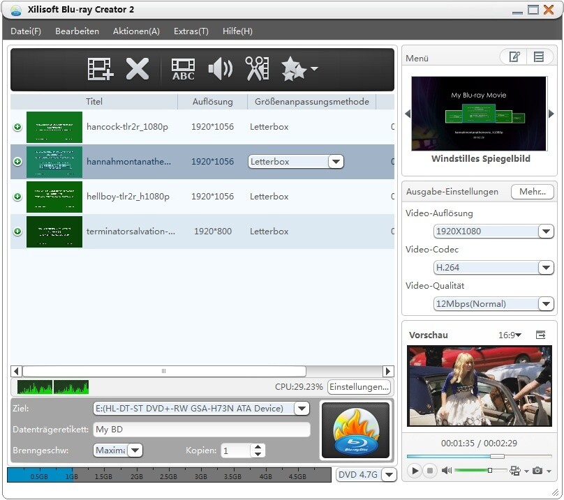 Xilisoft Blu-ray Creator