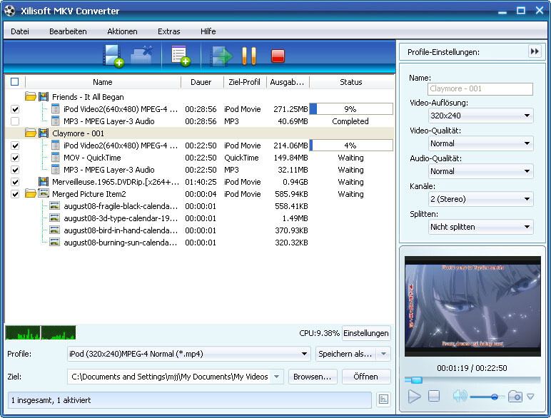  Xilisoft MKV Converter