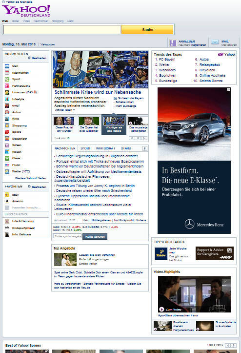 Yahoo! gratis nutzen Heise