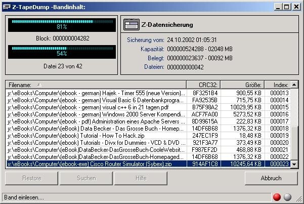  Z-TapeDump