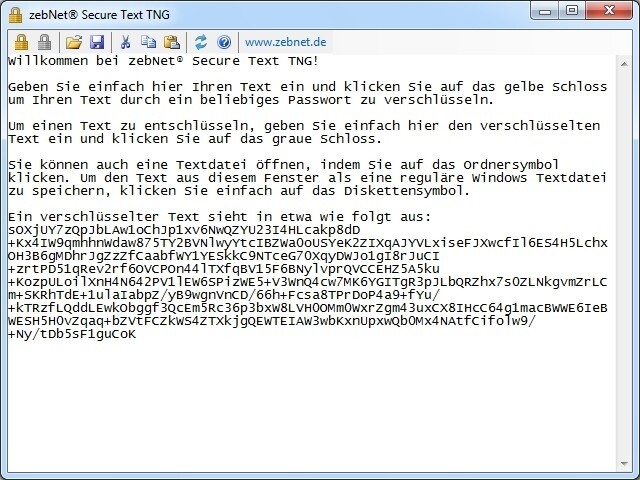  zebNet Secure Text TNG