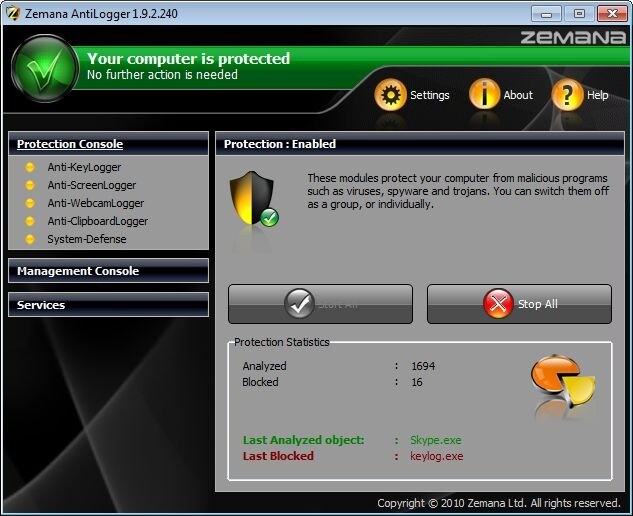 Zemana AntiLogger