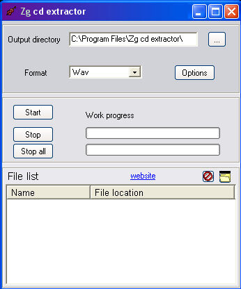  Zg cd extractor