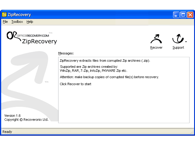  ZipRecovery