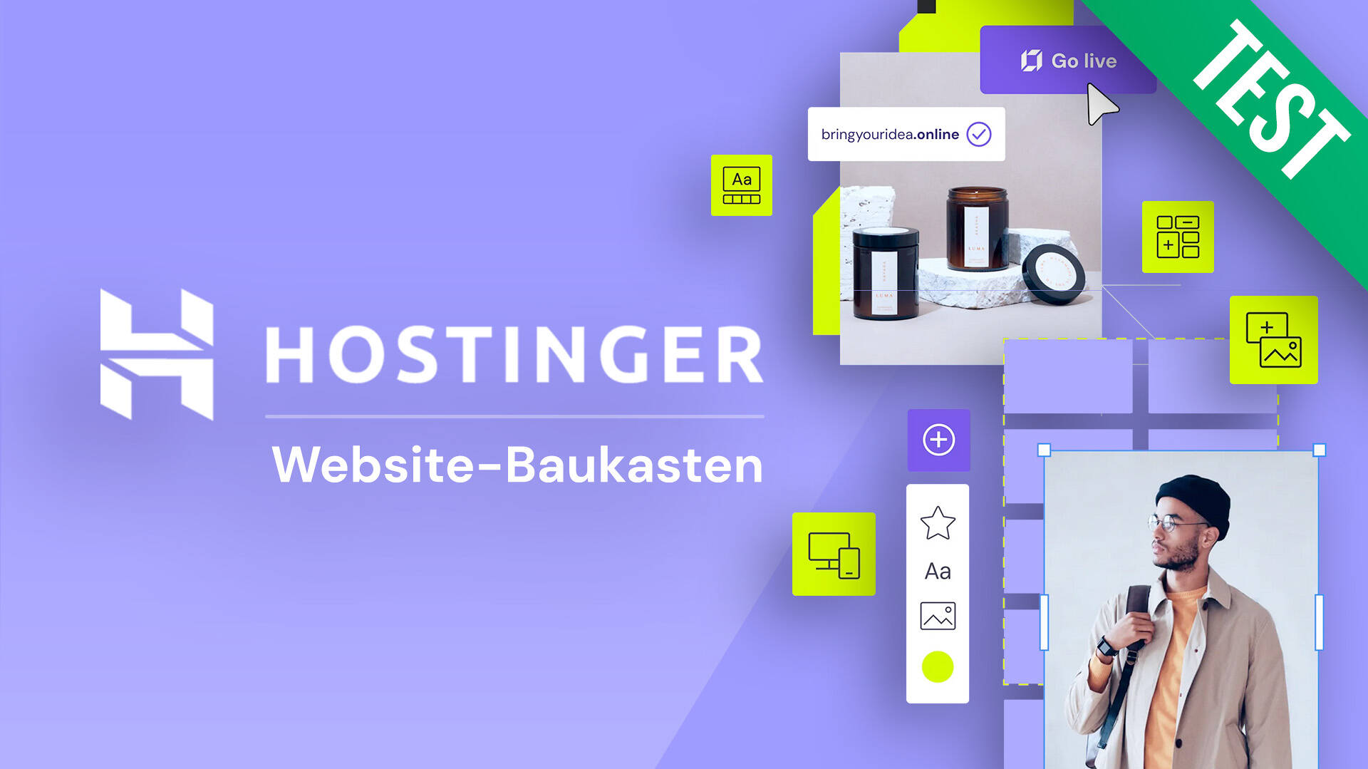 Website-Erstellung per KI: Hostinger Website-Baukasten im Test