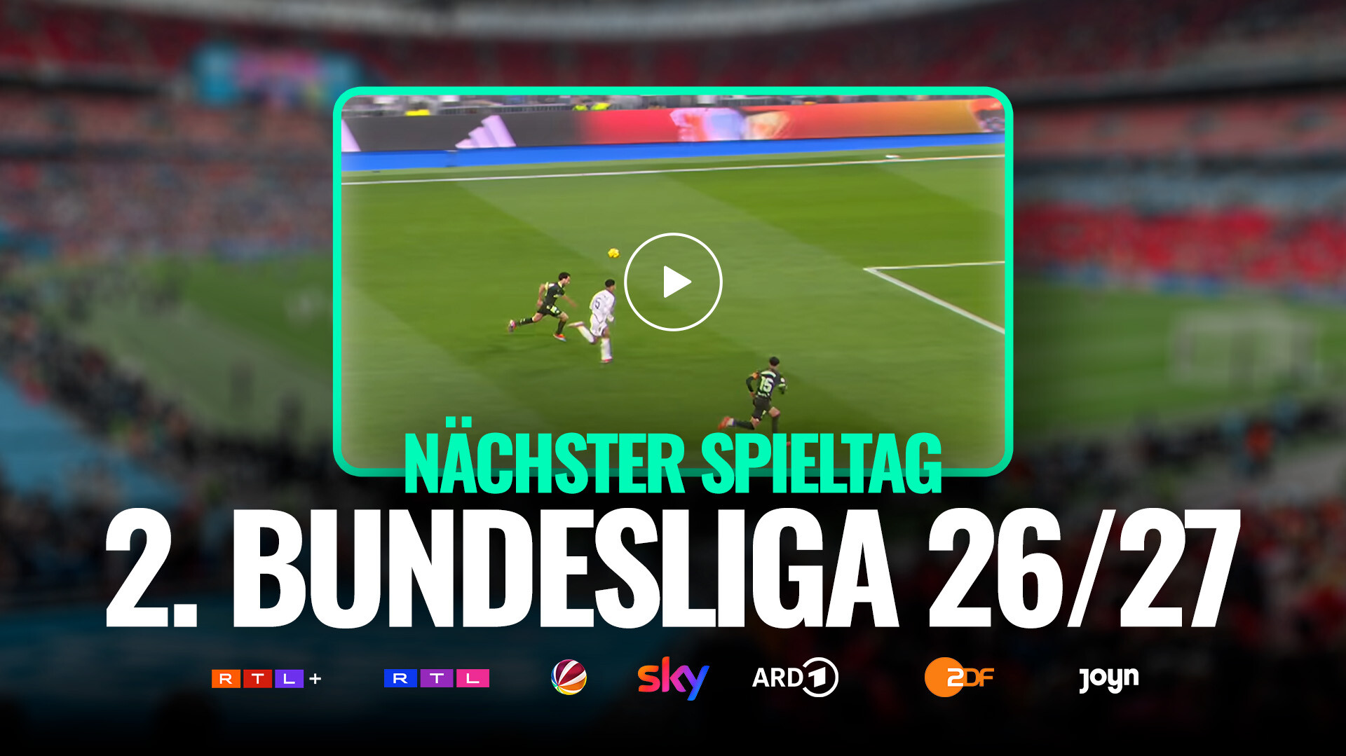 2. Bundesliga heute: Wo läuft der 1. Spieltag live in TV & Stream?