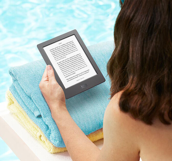 Kobo Aura H2O: Wasserdichter E-Ink-Reader für den Strand | heise