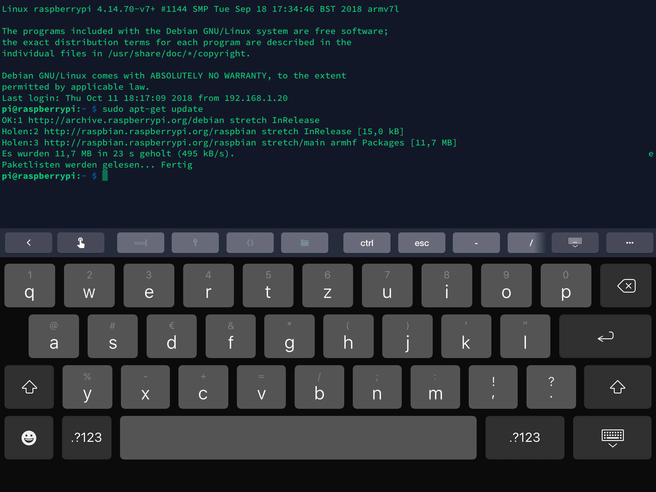 Raspberry Pi: Setting up SSH - this is how it works 22