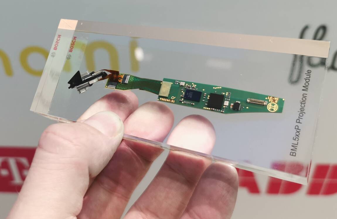 Bosch Light Drive Technik verwandelt Brillen zu Datenbrillen