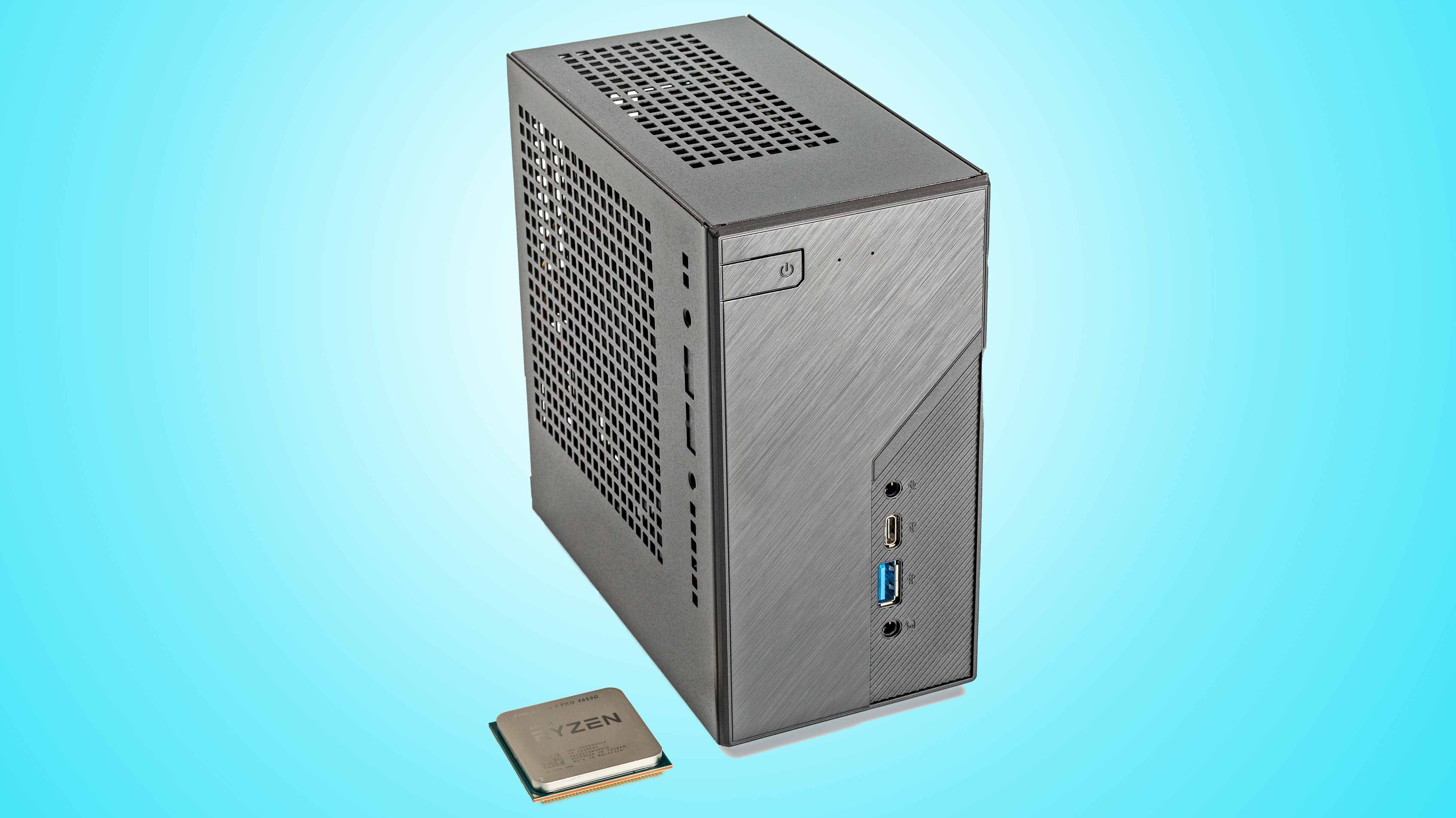 Mini-PC im Test: Asrock Deskmini X300 für Ryzen 4000G | heise online