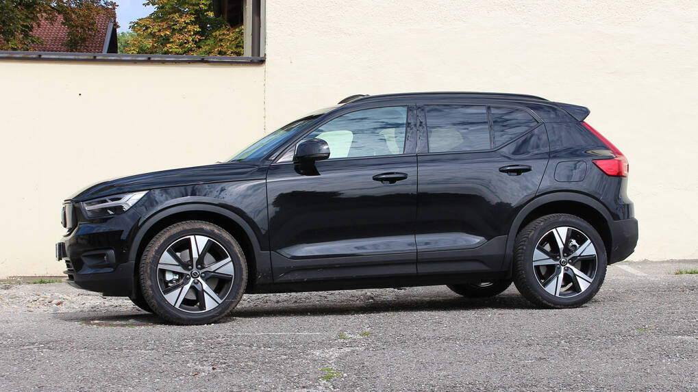 elektroauto volvo xc40 recharge twin mit kraftigem doppelherz im test heise autos