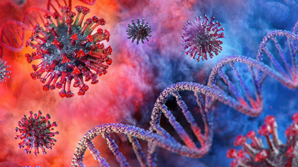 Coronavirus,Disease,Covid-19,Infection,3d,Medical,Illustration.,Floating,Illness,Respiratory