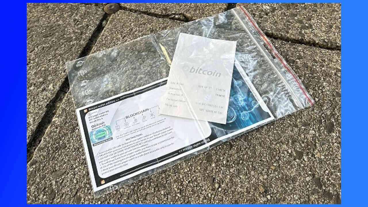 Warnung vor Betrugsmasche: Opfersuche mit Bitcoin-Paper-Wallets | heise  online