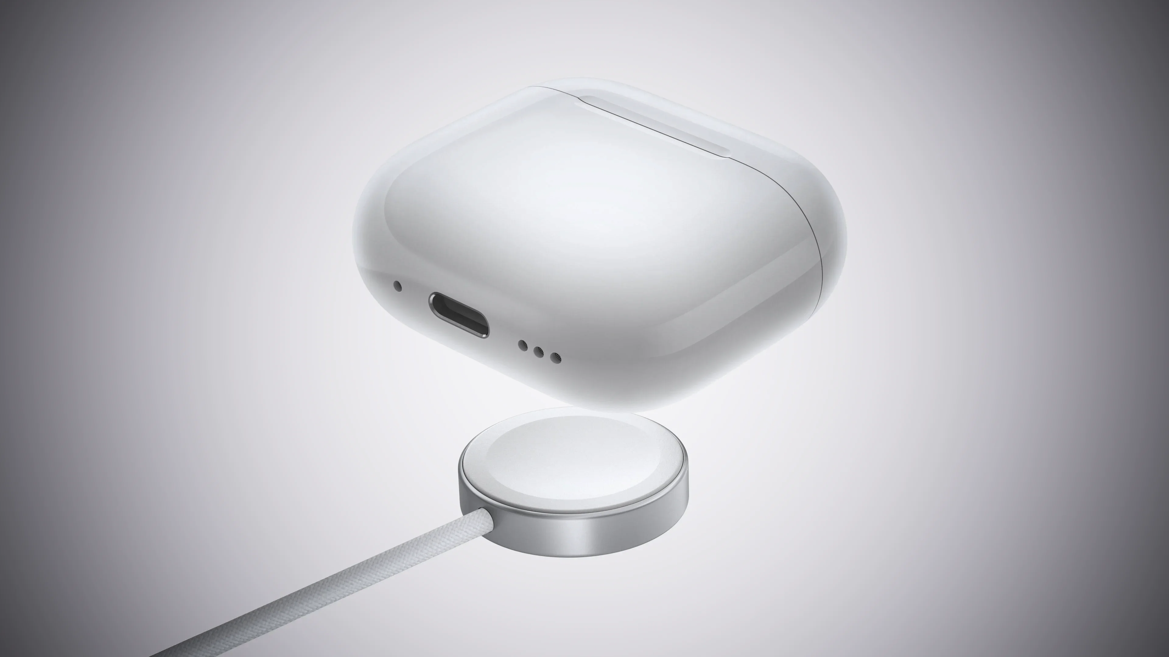 AirPods 4: No MagSafe magnet, but compatible with Apple Watch puck