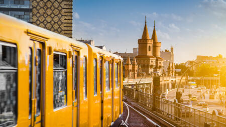 Berliner BVG am Montag im Warnstreik