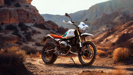 Retro-Enduro BMW R 12 G/S: Strichweise