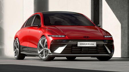Elektroauto Hyundai Ioniq 6 Facelift: Heck optisch entschärft