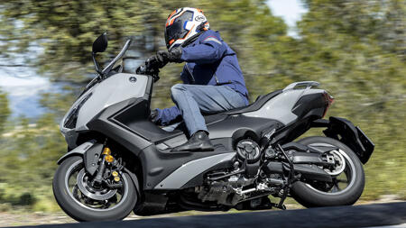 Sport-Scooter Yamaha Tmax im Fahrbericht: To the Max