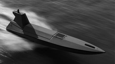 Schnelles autonomes Überwasserfahrzeug setzt Kamikazedrohnen ab