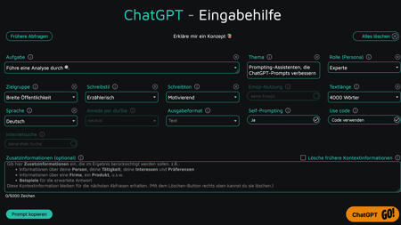 heise – Web-Tipps: Prompt-Verbesserer 