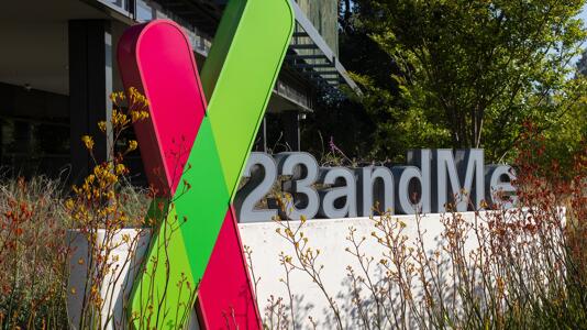 23andme-Schriftzug