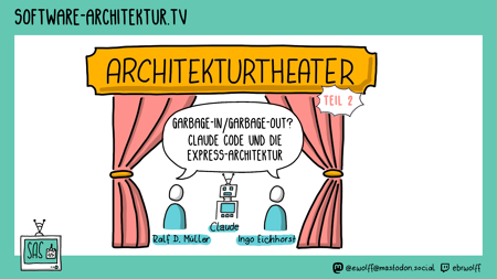 software-architektur.tv:  Wie gut LLM Claude coden kann – der Livetest