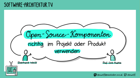 software-architektur.tv: Open-Source-Komponenten rechtssicher verwenden