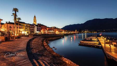 Ascona, am Ufer des Lago Maggiore gelegen