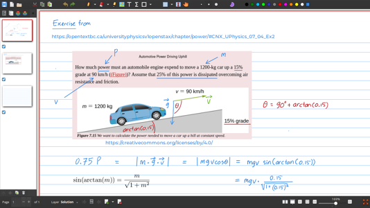 Screenshot von Xournal++