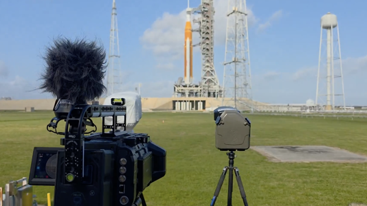 Artemis-2-Start mit URSA-Kamera