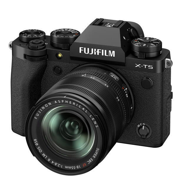 Fujifilm X-T5 from the front