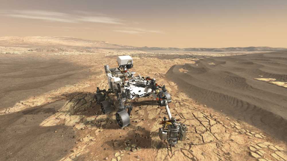 So soll Mars 2020 aussehen.