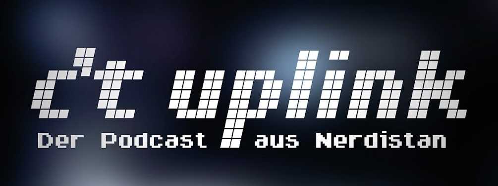 Logo mit dem Schriftzug "c't uplink – der Podcast aus Nerdistan"