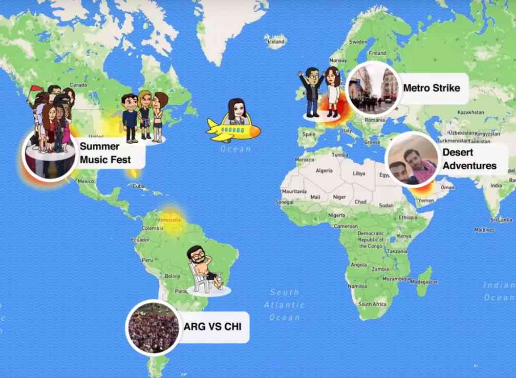 Snap Map: Neue Snapchat-Funktion bedroht Privatsphäre | heise online
