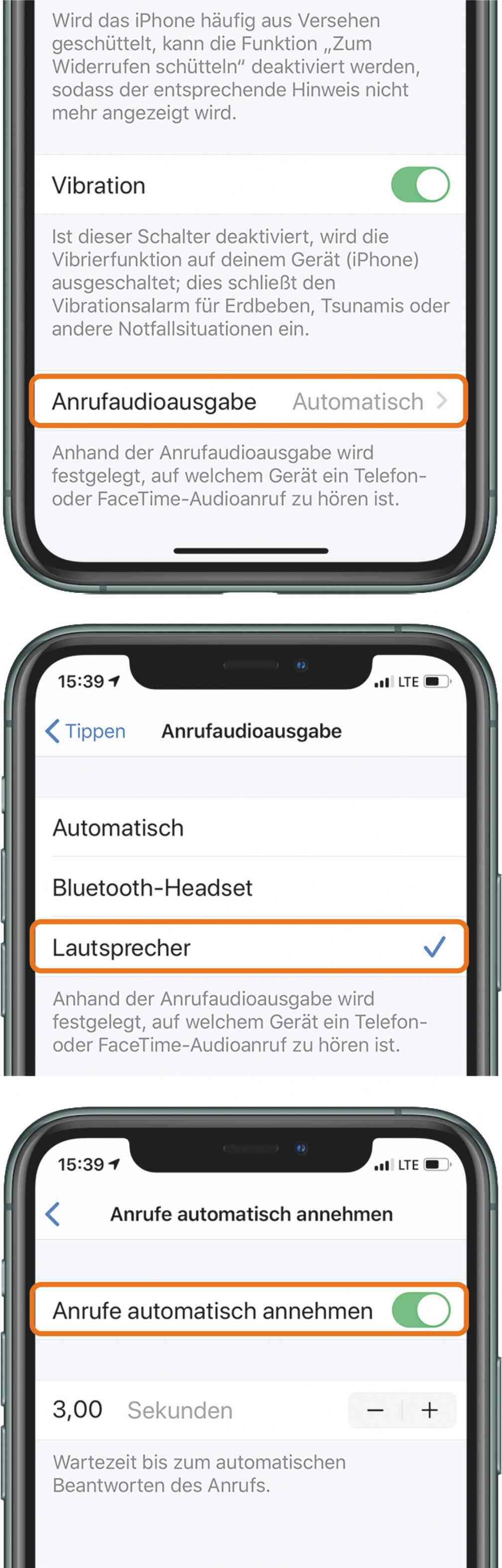 Tipp Anrufe auf iPhone automatisch annehmen heise online