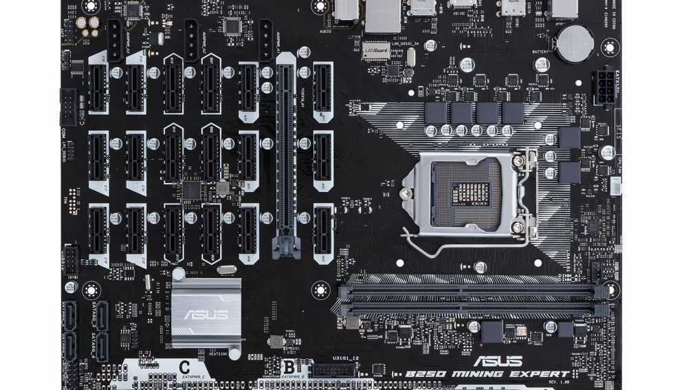 Mining-Mainboard von Asus | heise online