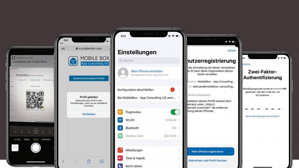 Mobile Device Management Privates und Berufliches trennen mit iOS 13 heise online