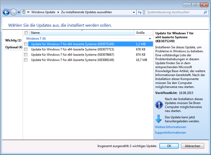 Angebliche Schnuffel Updates Fur Windows 7 Und 8 1 Heise Online