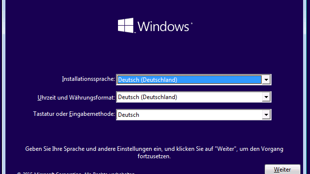 Windows 10 Neuinstallation Ohne Vorheriges Upgrade Heise Online