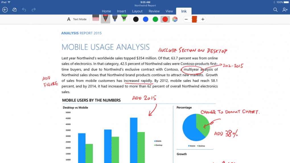 Microsoft Kein Gratis Office Fur Ipad Pro Heise Online