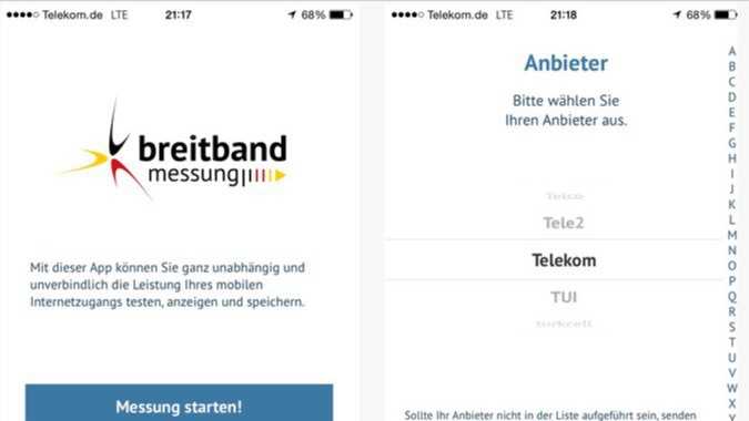 Ios Und Android App Der Bundesnetzagentur Misst Internet Geschwindigkeit Heise Online